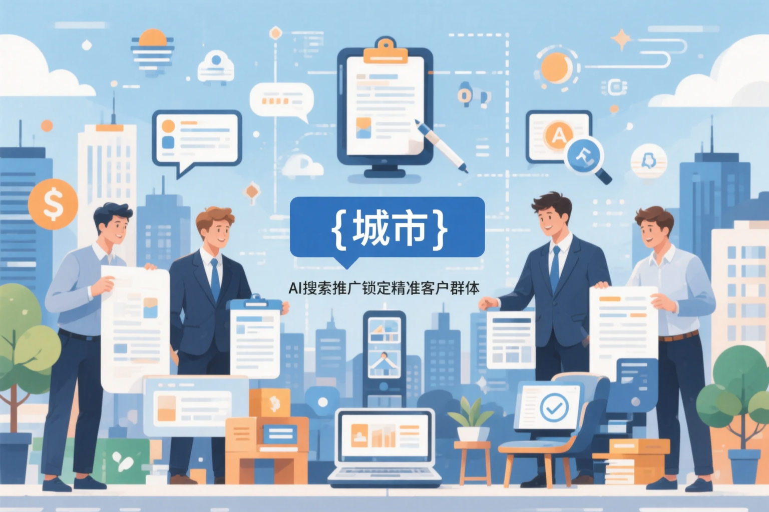 张家界公司如何用AI搜索推广锁定精准客户群体