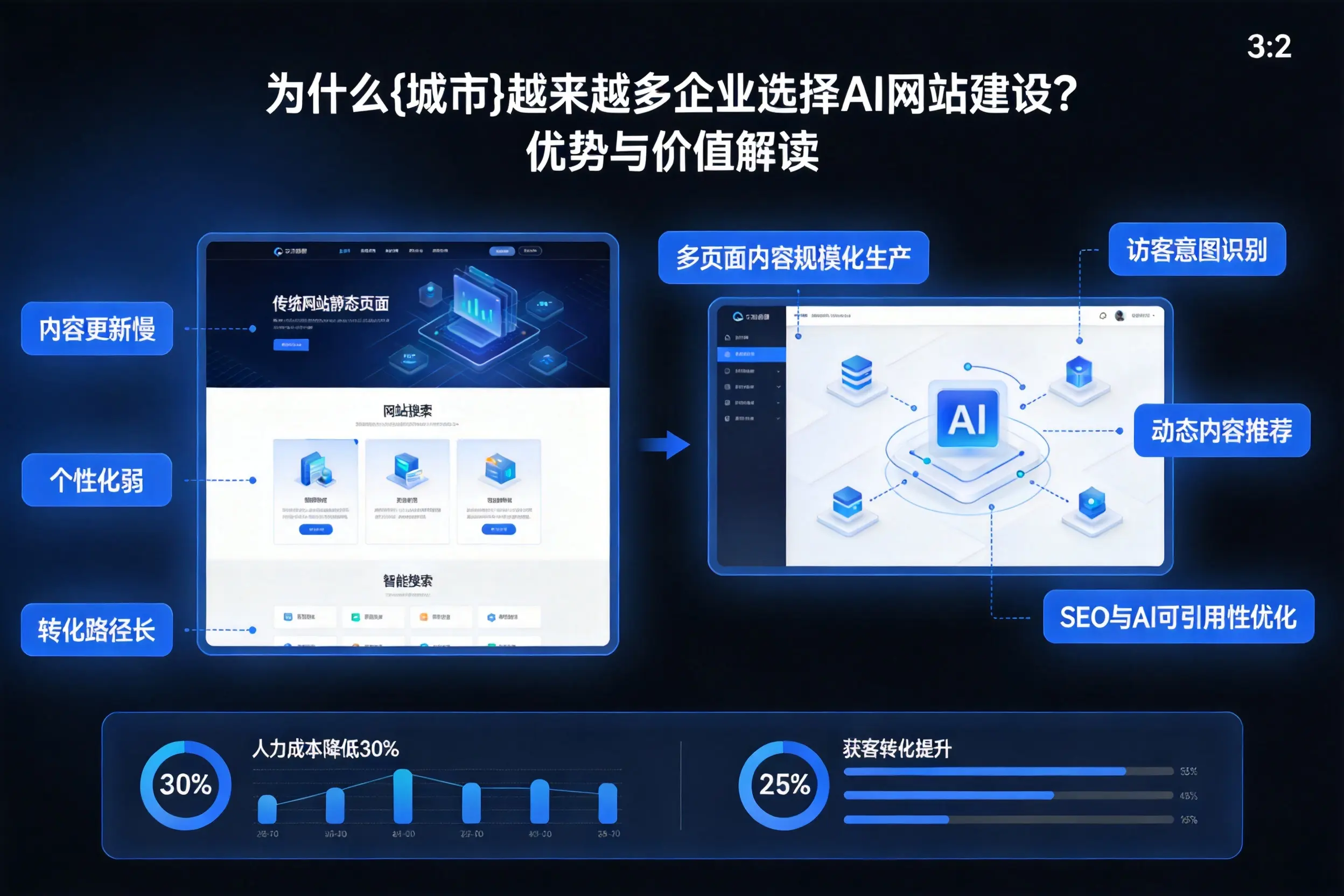 为什么张家界越来越多企业选择AI网站建设?优势与价值解读