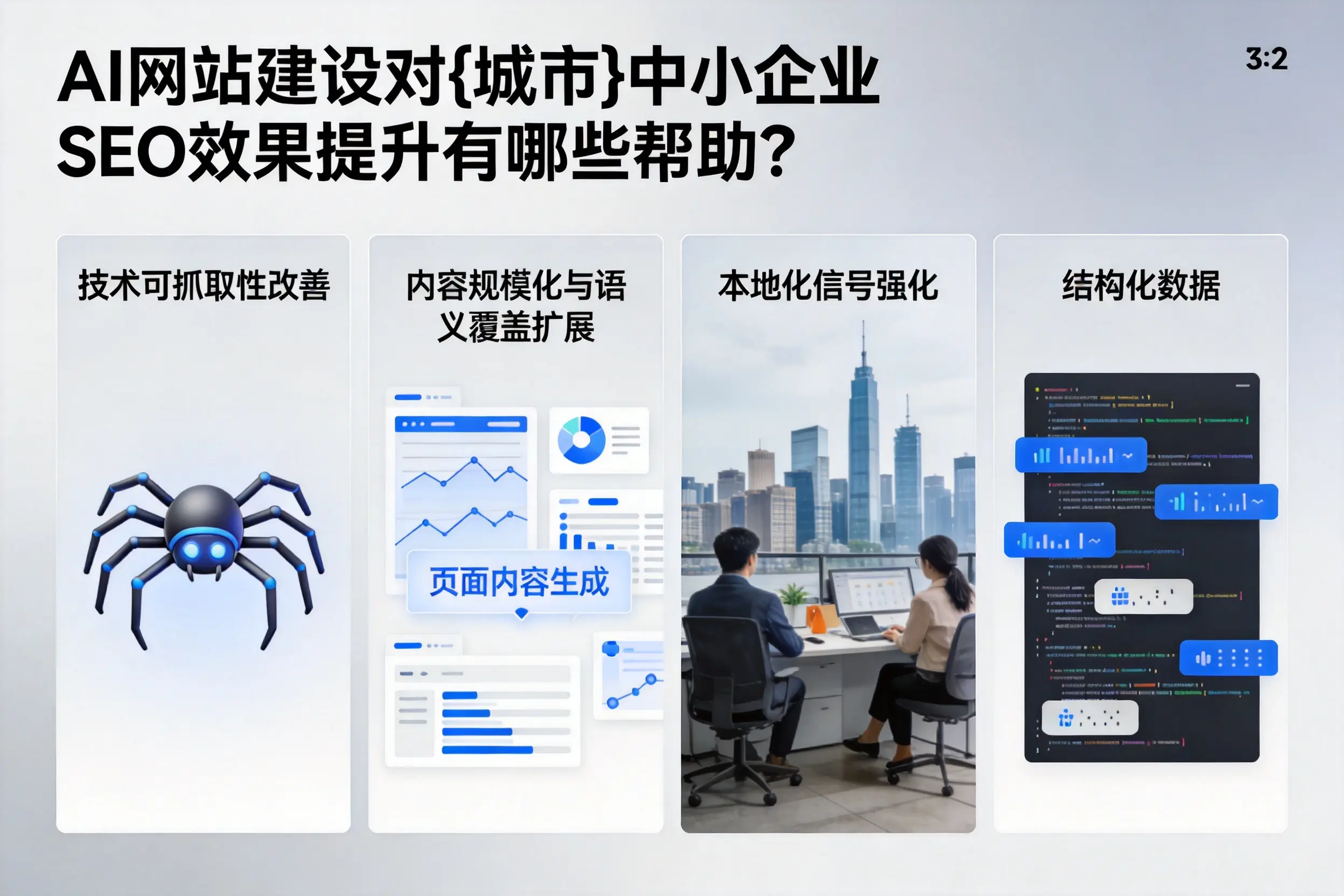 AI网站建设对张家界中小企业SEO效果提升有哪些帮助?