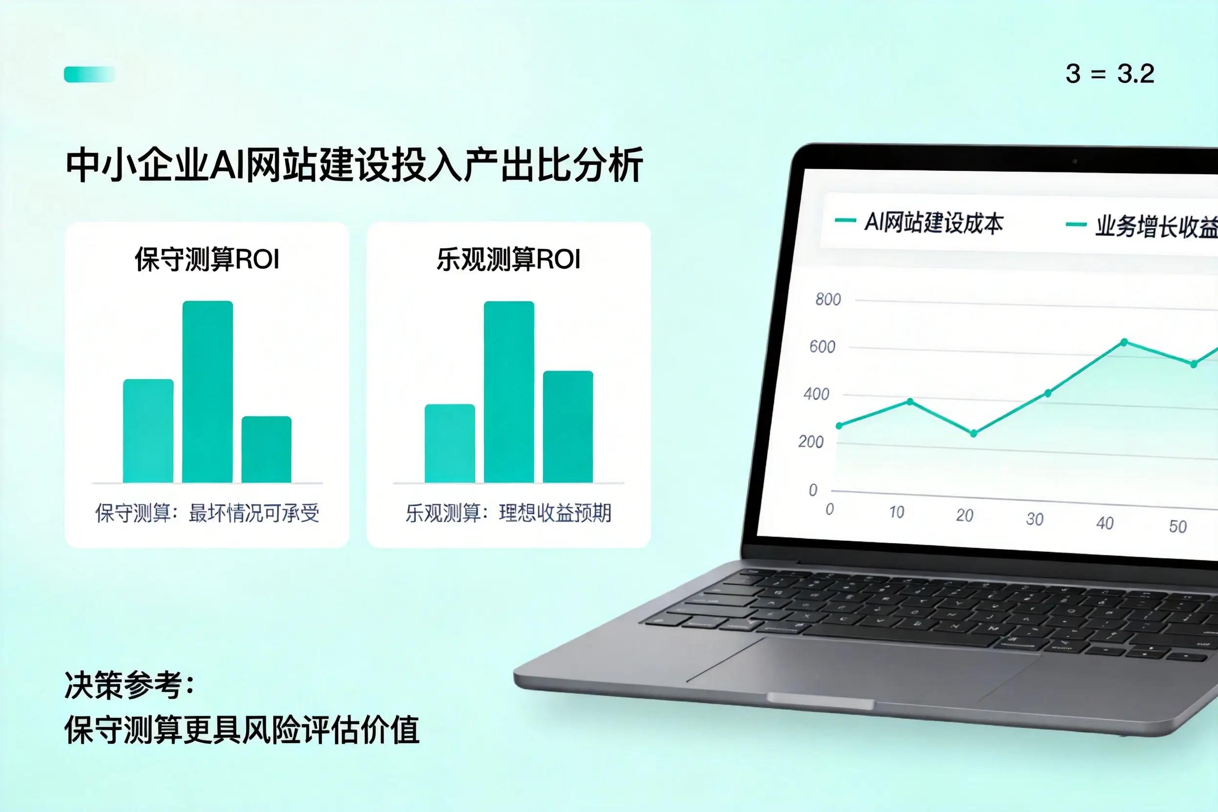 张家界中小企业AI网站建设投入产出比怎么算?先看这份分析