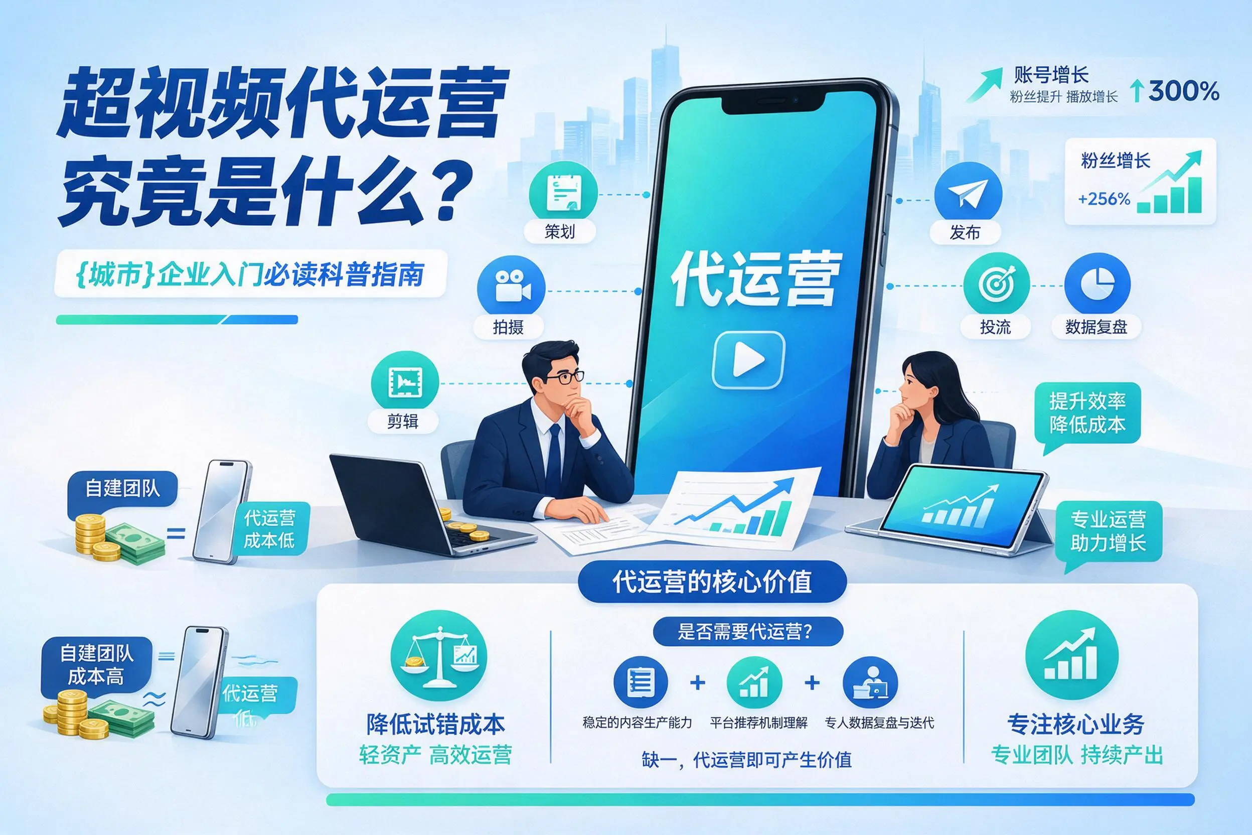 短视频代运营究竟是什么?张家界企业入门必读科普指南