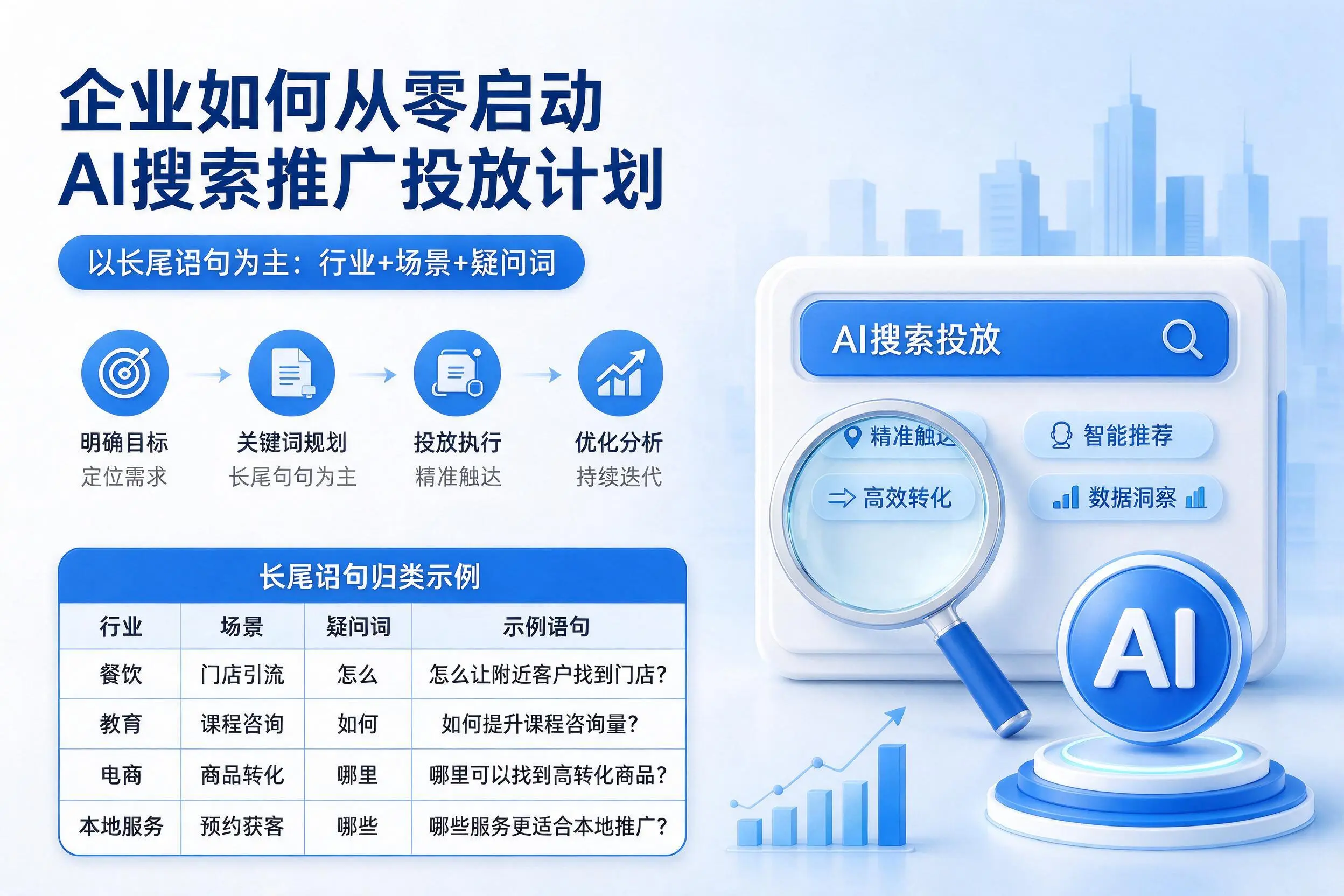 张家界企业如何从零启动AI搜索推广投放计划
